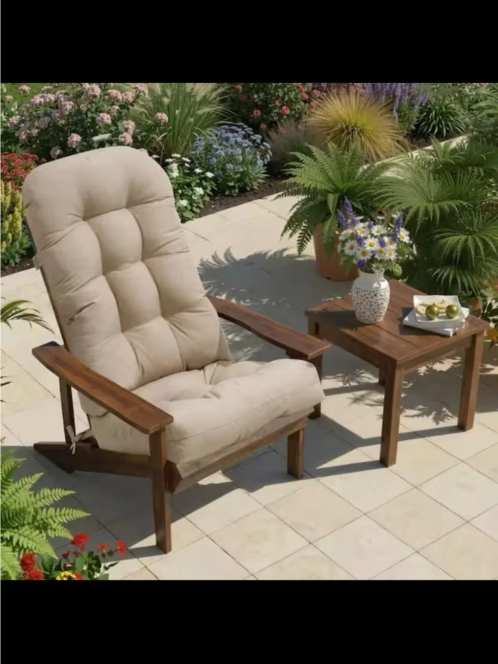 Beige Floor Chair Cushion - Unbranded Comfortable Backrest CUSHION ❗️❗️😍